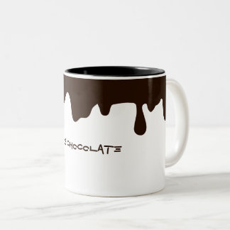 Chocolade Tweekleurige Koffiemok