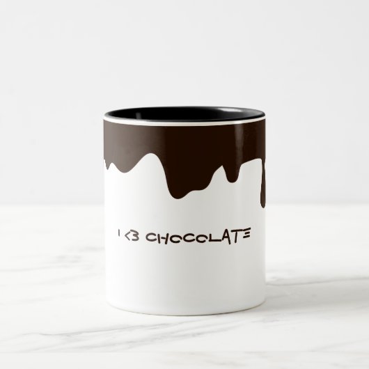 Chocolade Tweekleurige Koffiemok (Center)