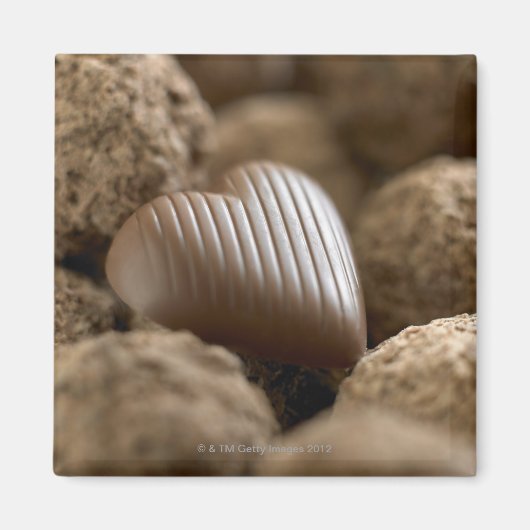 chocolade uit andere chocolade magneet (Voorkant)