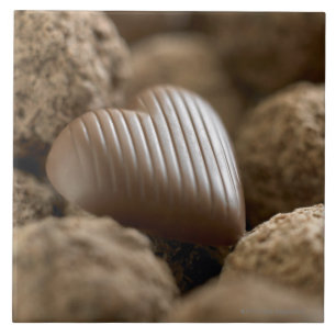 chocolade uit andere chocolade tegeltje