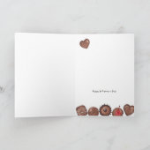 Chocolade -Valentijnsdag Kaart -PERSONALISEREN (Binnen)