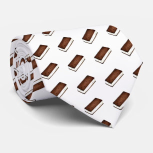 Chocolade Vanilla Ice Cream Sandwich-Stropdas Stropdas