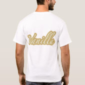 Chocolade/Vanilla T-shirt (Achterkant)