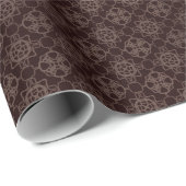 Chocolade Velvet-omslagpapier Cadeaupapier (Rol Hoek)