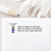 Chocolade Verrijkte Humor Etiket (Insitu)