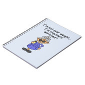 Chocolade Verrijkte Humor Notitieboek (Linkerzijde)