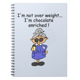 Chocolade Verrijkte Humor Notitieboek