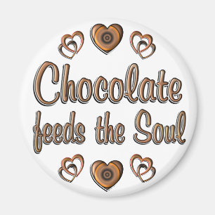 Chocolade Voedt de Ziel Magneet