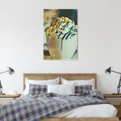 chocolade voor consumptie-ijs canvas afdruk (Insitu (Slaapkamer))