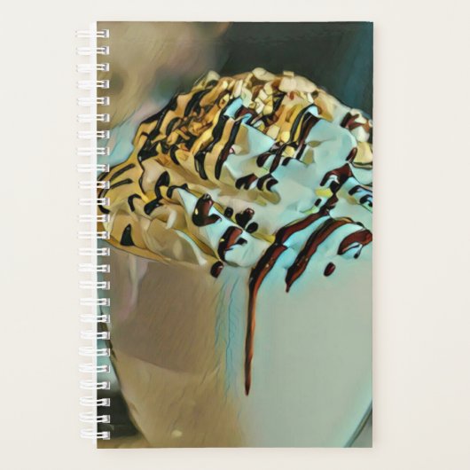 chocolade voor consumptie-ijs planner (Voorkant)