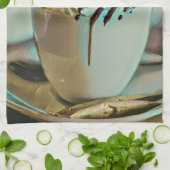 chocolade voor consumptie-ijs theedoek (Gevouwen)