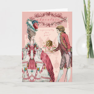 Chocolade voor u kaart