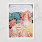 Chocolade ~  warme chocolade Drink ad Briefkaart (Voorkant)