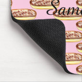 Chocolade Waterverf Eclairs Donuts Muismat (Hoek)