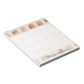 Chocolade Waterverf Maatwerk Notitieblok (Schuin)