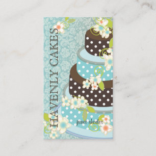 Chocolade Weddenenkaart/bakkerij/patserie Visitekaartje