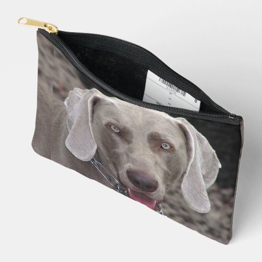 Chocolade Weimaraner Etui (Open)