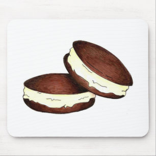 Chocolade Whoopie Pie Pies Dessert Muismat