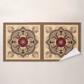 Chocolade Wijn Badhanddoek (Badhanddoek)