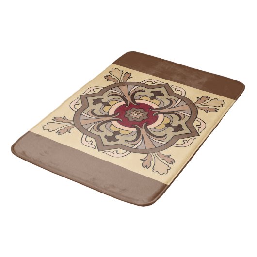 Chocolade Wijn Badmat (Gekanteld)