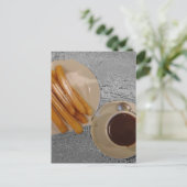 Chocolade y Churros Briefkaart (Staand voorkant)