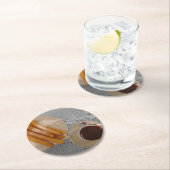 Chocolade y Churros Ronde Kartonnen Onderzetter (Insitu)