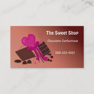 Chocolade Zoete Winkel Visitekaartje