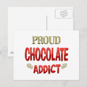 Chocoladeadvies Briefkaart (Voorkant / Achterkant)