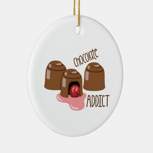 Chocoladeadvies Keramisch Ornament (Rechts)