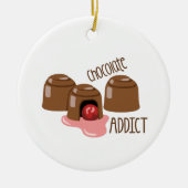 Chocoladeadvies Keramisch Ornament (Voorkant)