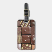 Chocoladeassortimenten Bagagelabel (Voorkant verticaal)