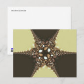 Chocoladeassortimenten Briefkaart (Voorkant / Achterkant)