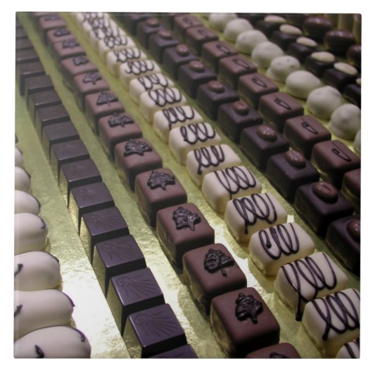 Chocoladeassortimenten Tegeltje (Voorkant)