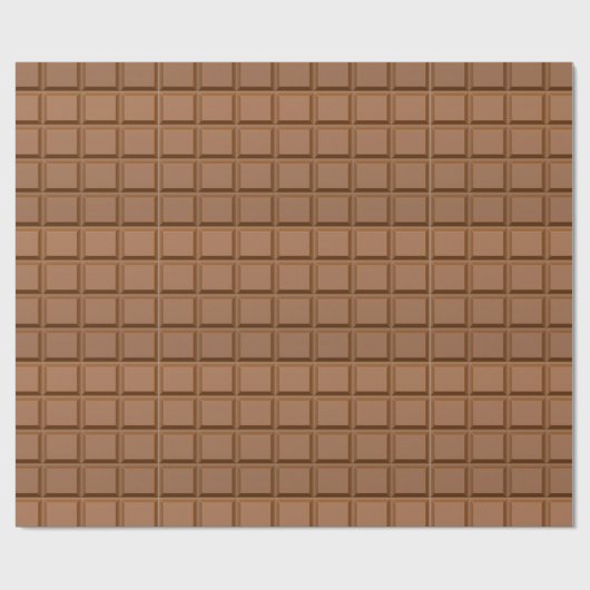 Chocoladebalk Cadeaupapier (Vlak)