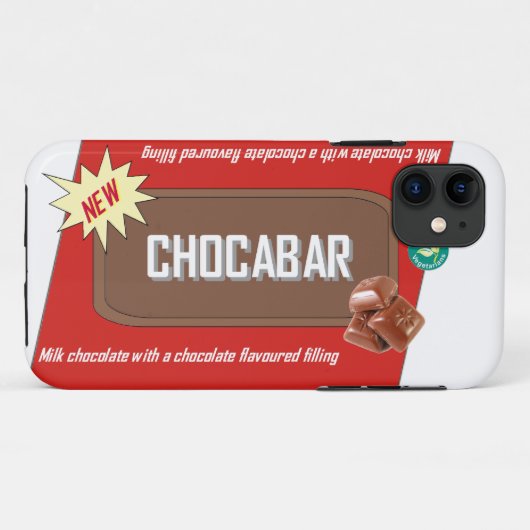 Chocoladebalk Case-Mate iPhone Case (Achterkant (horizontaal))