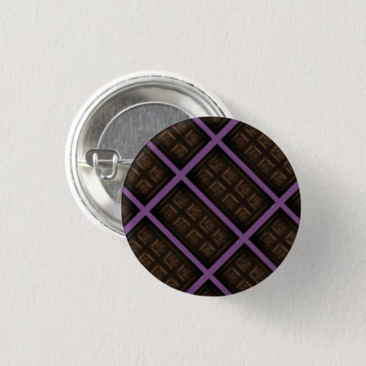 Chocoladebalk Ronde Button 3,2 Cm (Voorkant /achterkant)