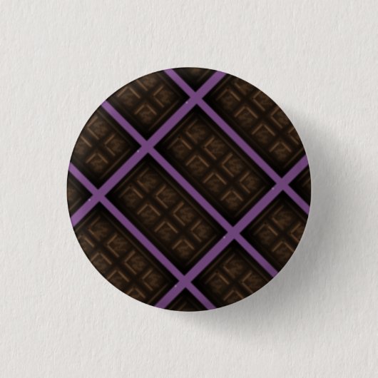 Chocoladebalk Ronde Button 3,2 Cm (Voorkant)