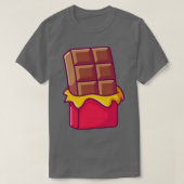 Chocoladebalk T-shirt (Design voorkant)