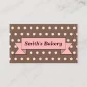 Chocoladebanner Visitekaartje (Voorkant)