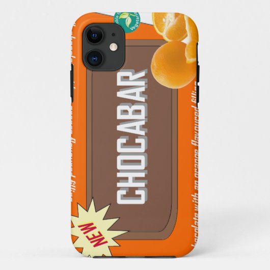 Chocoladebar (sinaasappel) Case-Mate iPhone case (Achterkant)