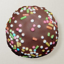 Chocoladebehandeling Rond Kussen