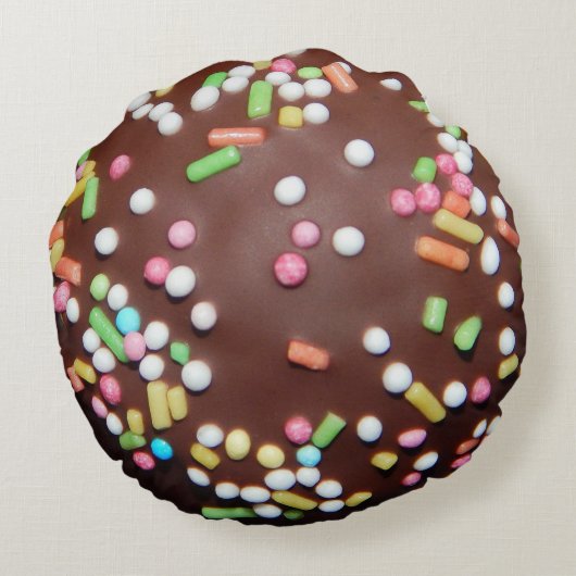 Chocoladebehandeling Rond Kussen (Achterkant)
