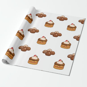 Chocoladebehandelingen Cadeaupapier