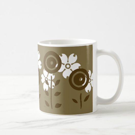 Chocoladebloemen Koffiemok (Rechts)