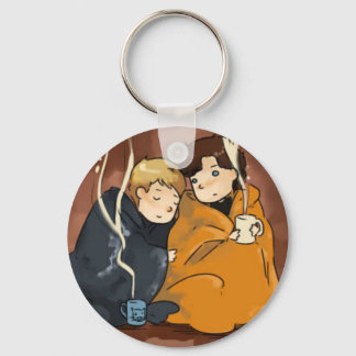 Chocoladebloemen Sleutelhanger