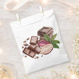 chocoladeboeket bedankzakje