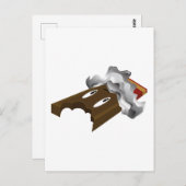 Chocoladeboog - Bite Briefkaart (Voorkant / Achterkant)