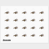 Chocoladeboog - Bite Sticker (Vel)