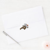 Chocoladeboog - Bite Sticker (Envelop)