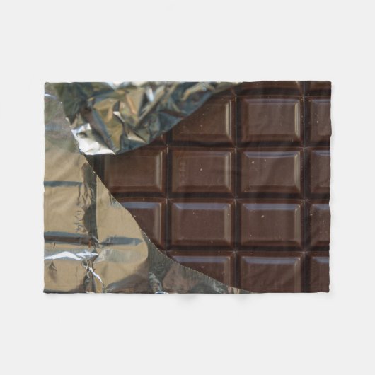 Chocoladeboog Fleece Deken (Voorkant (Horizontaal))
